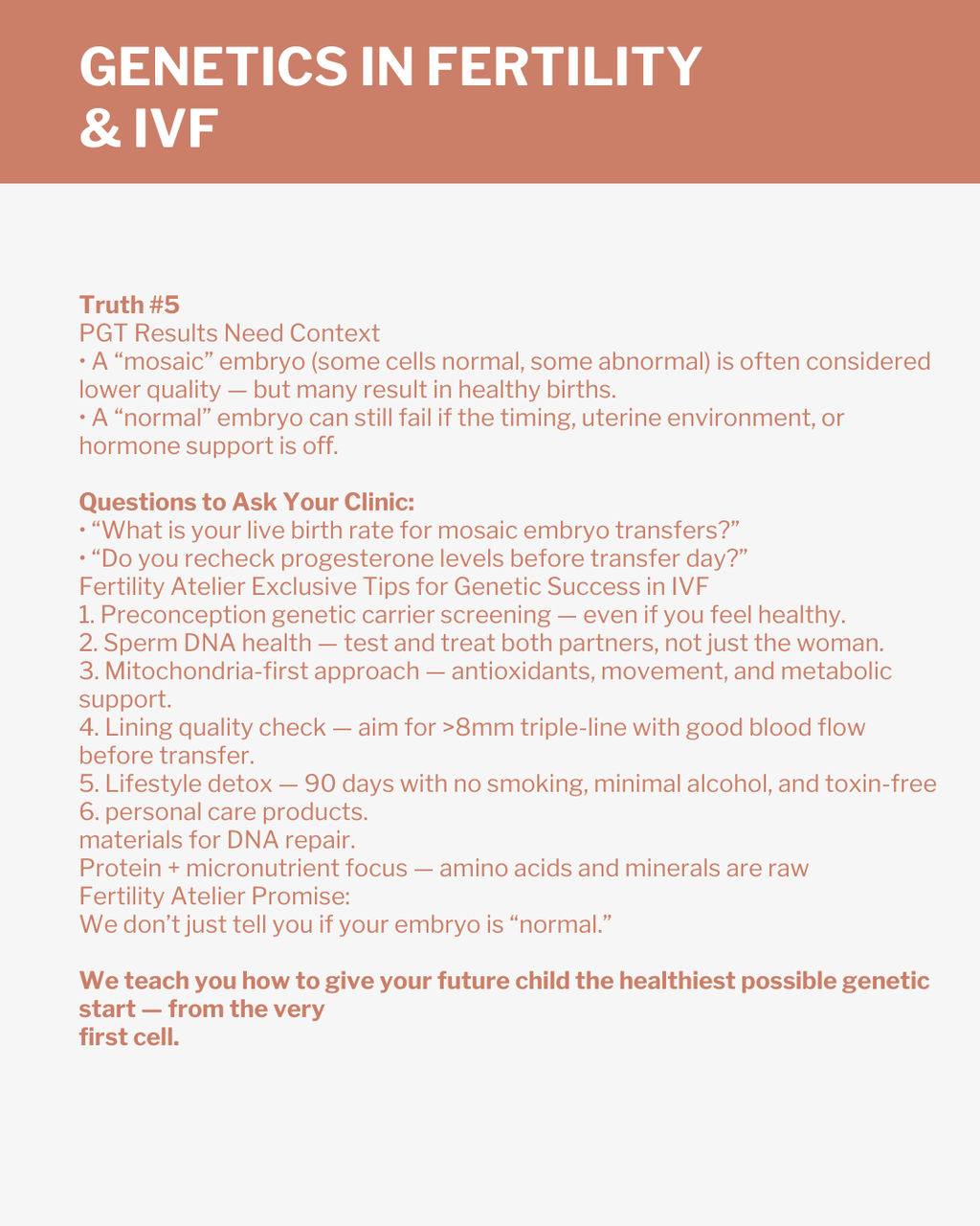 Understand Your Genetic Story