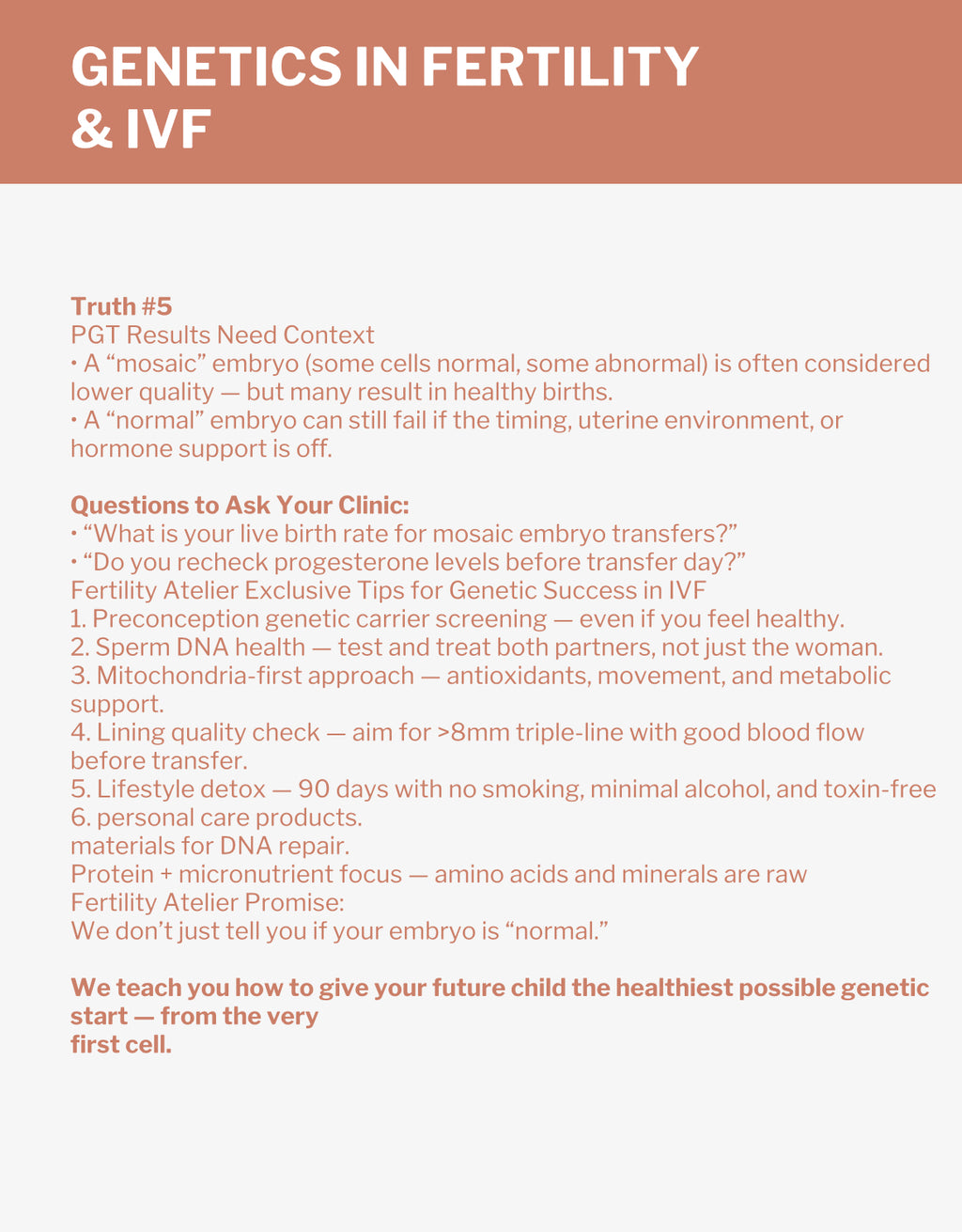 Understand Your Genetic Story